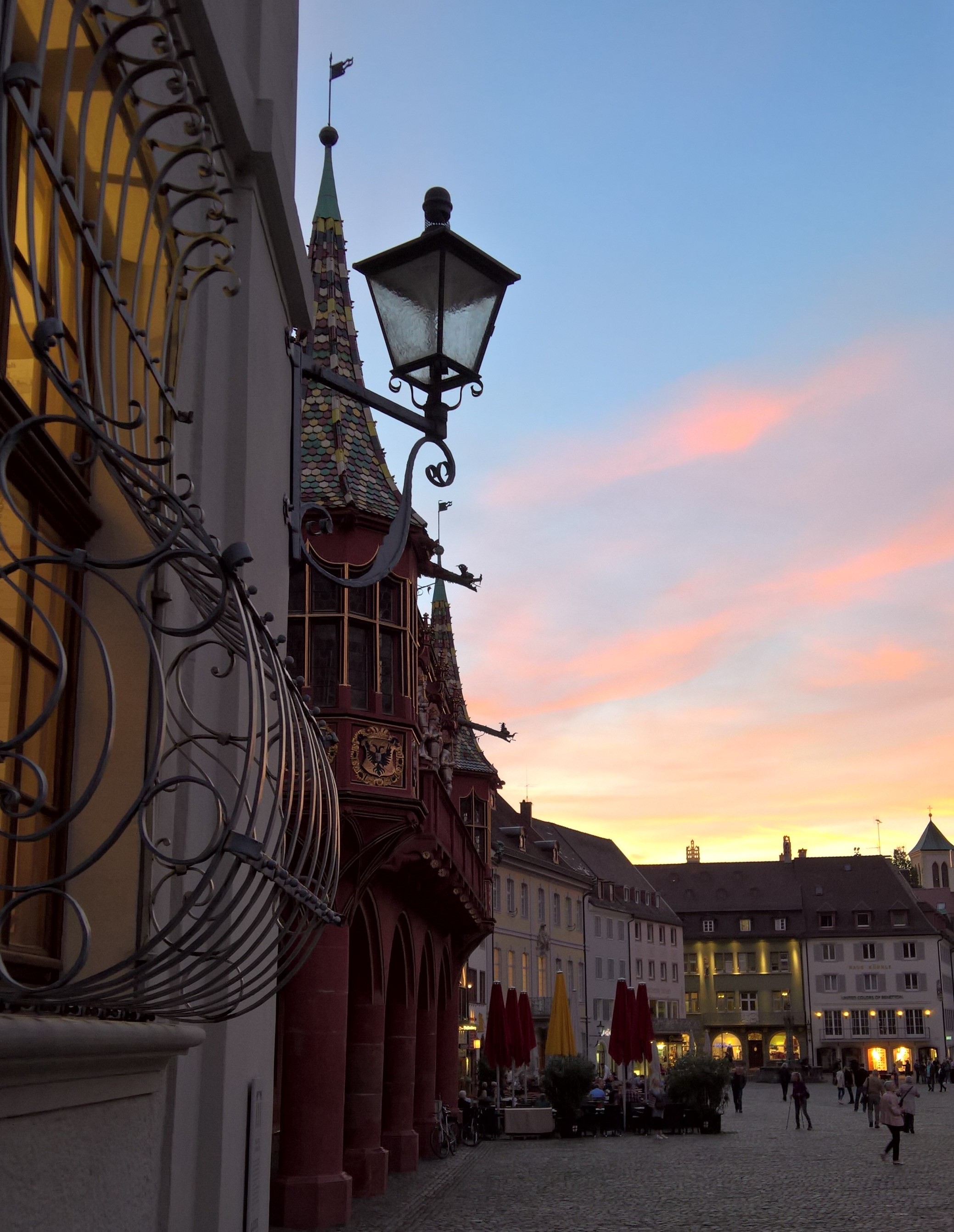 Münsterplatz am Abend